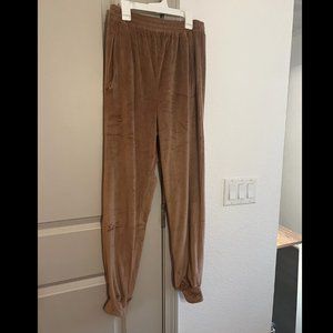 SKIMS velour joggers sweatpants